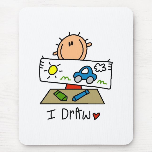 Mousepad Eu Desenho (Frente)
