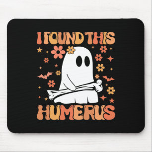 Mousepad Eu Encontrei Este Humero Engraçado Fantasma Spooky
