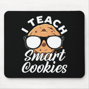Mousepad Eu Ensino Biscoitos Inteligentes Professor