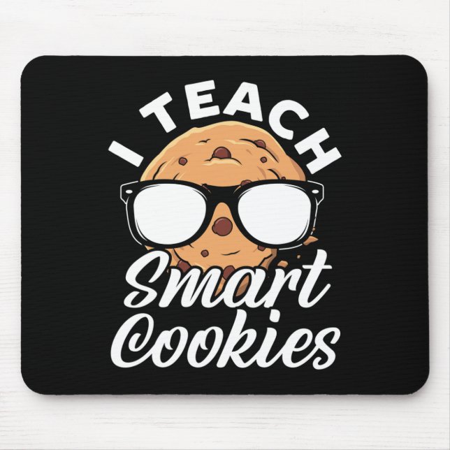 Mousepad Eu Ensino Biscoitos Inteligentes Professor  (Frente)