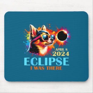Mousepad Eu Era Cachorro Chihuahua de Eclipse Solar Total