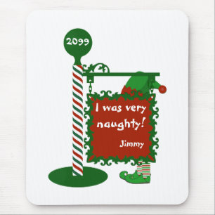 Mousepad "Eu era muito ingênuo" ou "bom" Papais noeis de N