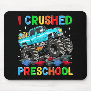Mousepad Eu Esmagei A Pré-Escola No Dia Passado Do Monstro 