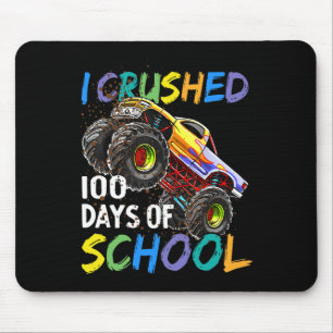 Mousepad Eu Esmaguei 100 Dias De Caminhão Monstro Infantil
