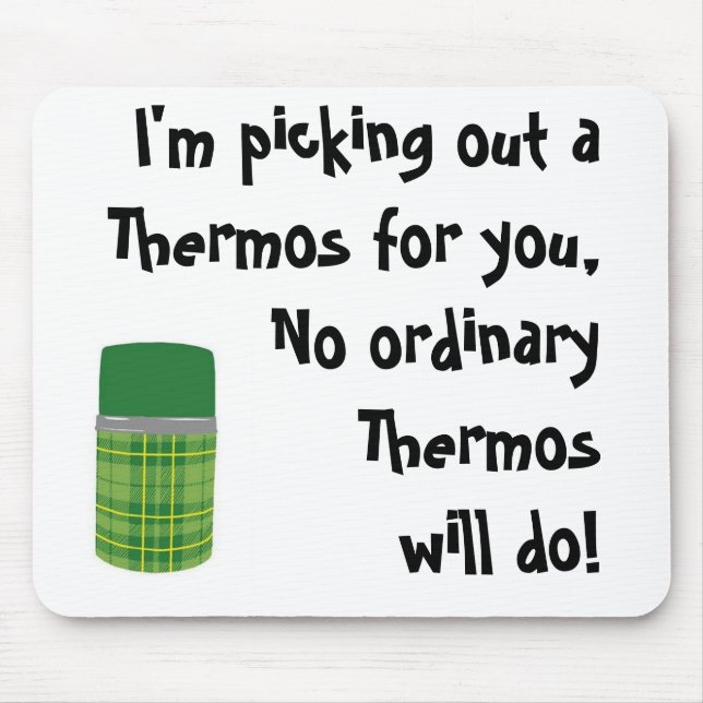 Mousepad Eu estou seleccionando a para você (Frente)