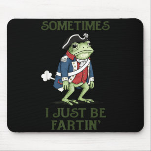 Mousepad Eu estou soltando piadas gráficas de 4 de julho de