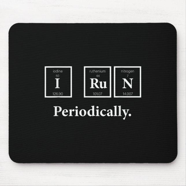 Mousepad Eu Executo Periodicamente O Professor De Nerd De C (Frente)