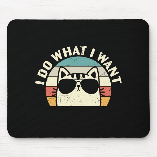 Mousepad Eu Faço O Que Eu Quero (Frente)