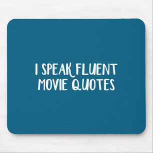Mousepad Eu Falo Citações de Filmes Correntemente
