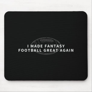 Mousepad Eu Fiz Fantasy Excelente De Futebol Novamente Rasc