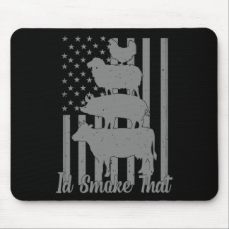 Mousepad Eu Fumava Aquele Griling Engraçado Eu Fumava Que N