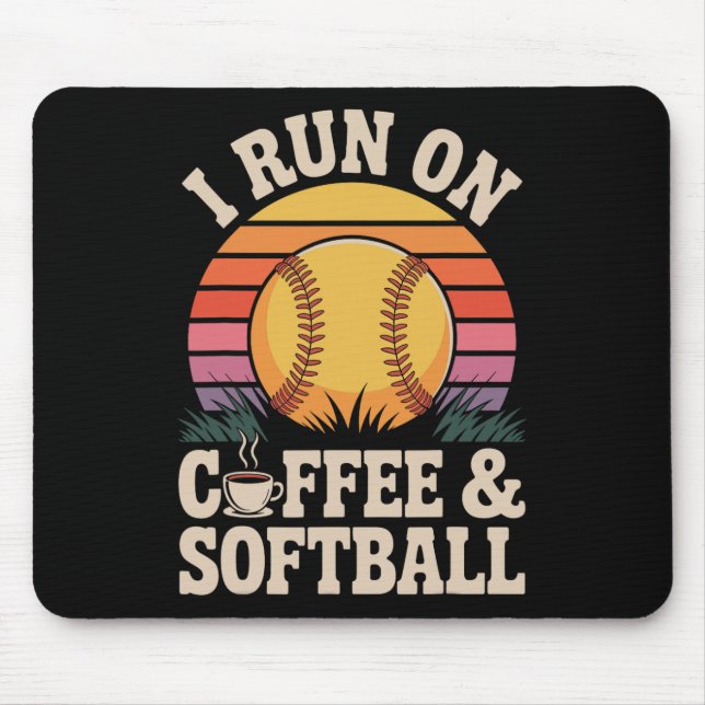 Mousepad Eu Funciono Com Café E Softll  (Frente)