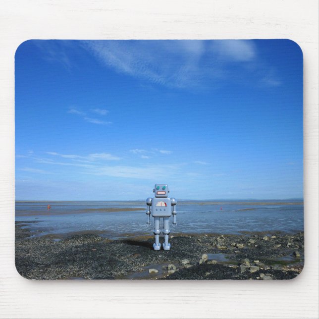 Mousepad Eu gosto de estar ao lado da praia (Frente)