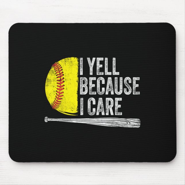 Mousepad Eu grito porque eu cuido Softll  (Frente)