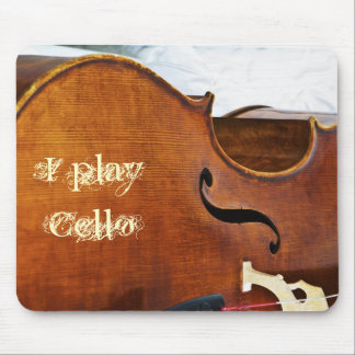 Mousepad Eu jogo o violoncelo