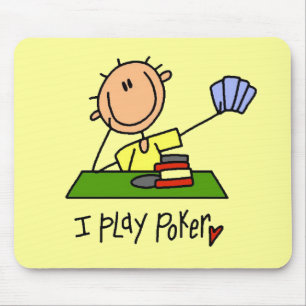 Mousepad Eu Jogo Pôquer