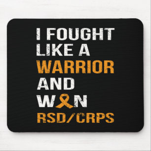 MOUSEPAD EU LUTEI COMO UM GUERREIRO E GANHEI RSD - CRPS