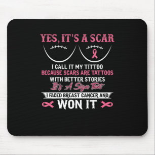 Mousepad Eu Luto Contra O Cancer Da Mama N Ganhei O Cancer