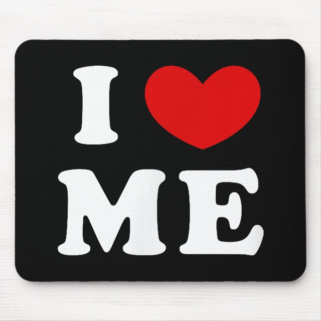 Mousepad Eu Me Amo, Eu Me Corto (Frente)