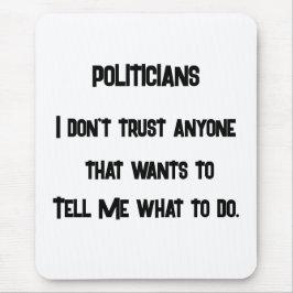 Mousepad Eu não confio