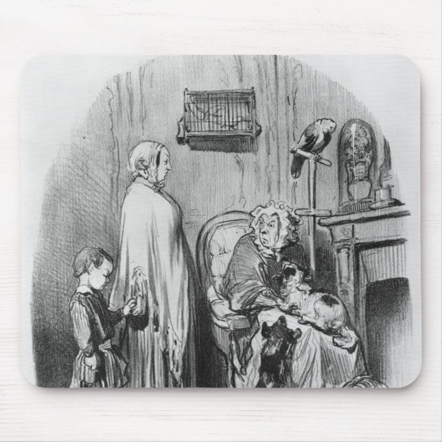 Mousepad Eu não contrato pessoas com crianças (Frente)