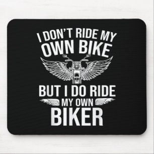 Mousepad Eu Não Passo Na Minha Própria Bicicleta Mas Eu Pas