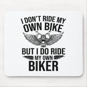 Mousepad Eu Não Passo Na Minha Própria Bicicleta Mas Eu Pas