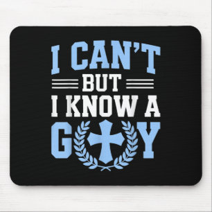 Mousepad Eu Não Posso Mas Conheço Um Cara Deus Igreja Crist