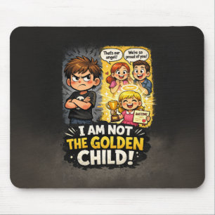 Mousepad Eu Não Sou a Criança Dourada