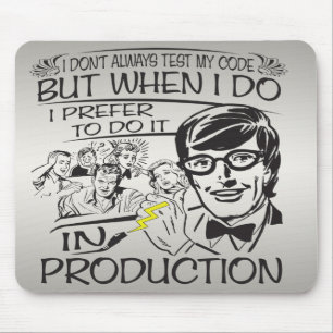 Mousepad Eu não testo sempre meu código