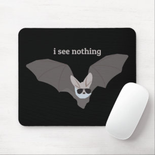 Mousepad Eu Não Vejo Nada - Óculos Solares Vestidos