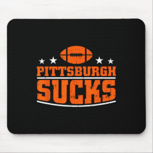 Mousepad Eu Odeio Pittsburgh Design Men Mulheres Engraçadas