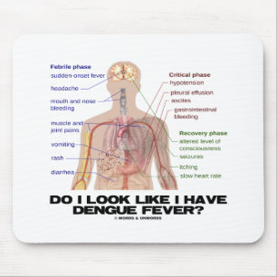 Mousepad Eu olho como eu tenho a febre de dengue?