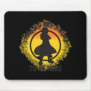 Mousepad Eu Pausei Meu Anime Para Estar Aqui Mulheres Menin