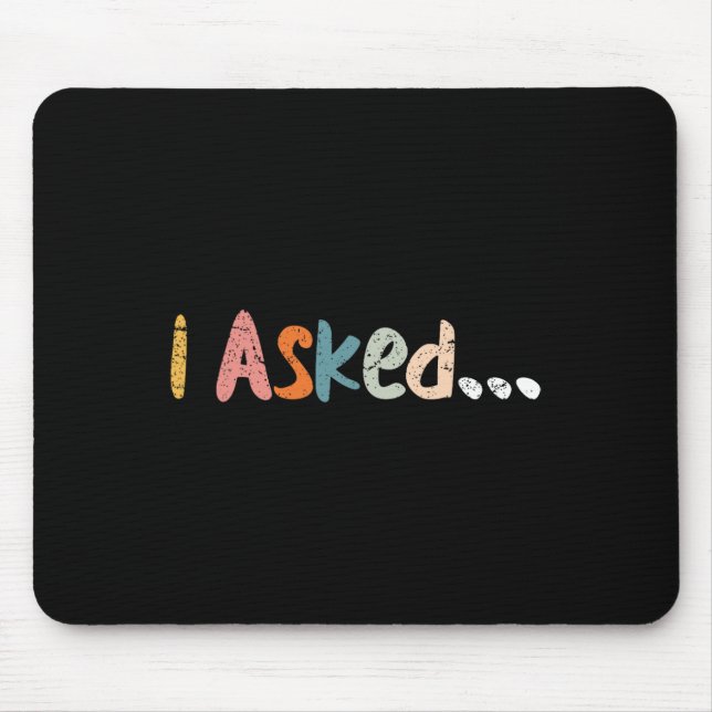 Mousepad Eu Perguntei Futuro Da Noite De Casamento Sr. Eng (Frente)