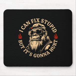 Mousepad Eu posso consertar o Stud, mas vai doer o macaco e