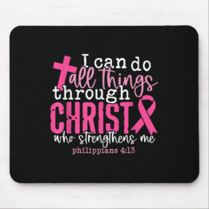Mousepad Eu Posso Fazer Tudo Através Do Cancer De Mama Cris