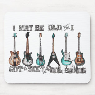 Mousepad Eu posso ser idoso mas eu consegui ver todas as