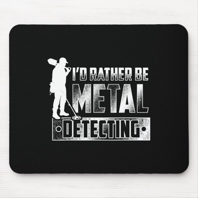 Mousepad Eu Preferencialmente De Detectar Uma Camisa De Met (Frente)
