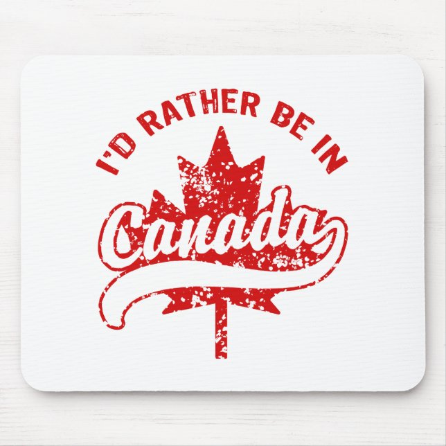 Mousepad Eu preferencialmente no Canadá (Frente)