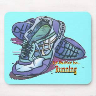 Mousepad Eu preferencialmente seria sapatilhas Running do _