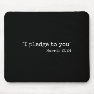 Mousepad Eu Prometo a Você Kamala Harris Vs Trump Dete Cita