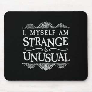 Mousepad Eu Próprio Sou Estranho E Divertido Halloween Inco