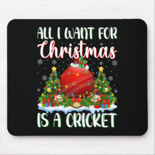 Mousepad Eu Quero O Natal É Um Cricket Xmas Tree Lights