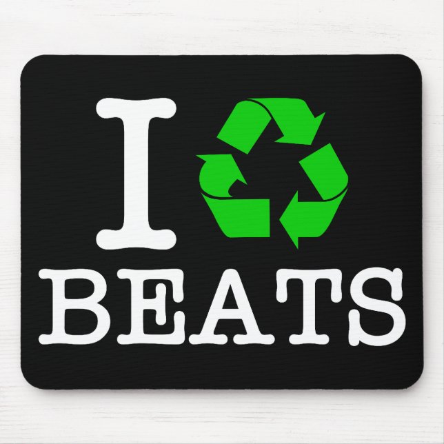 Mousepad Eu Reciclar Beats (Frente)