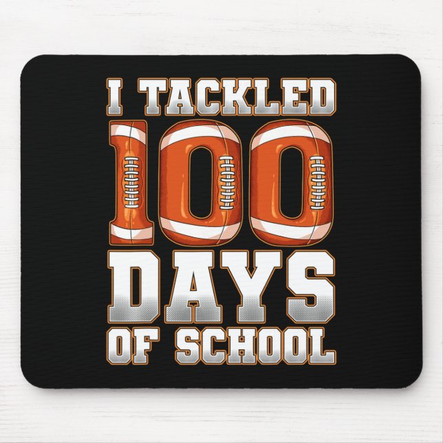 Mousepad Eu Resolvi 100 Dias De Futebol Escolar (Frente)