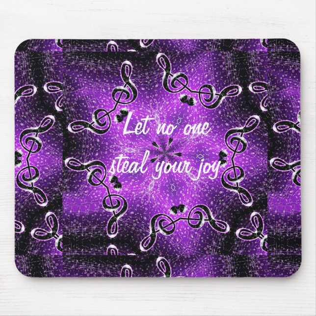 Mousepad Eu Rock, Você Rock! (Frente)