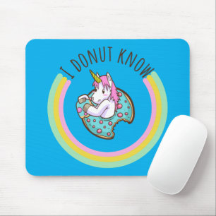 Mousepad Eu Rosquinha Saber Unicórnio