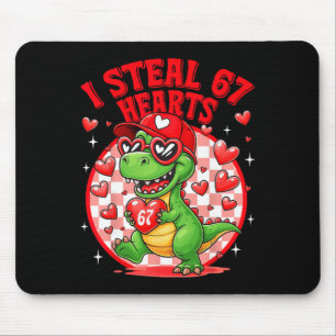 Mousepad Eu Roubo 67 Corações Dia dos Namorados 67 Meme 6 7