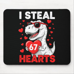 Mousepad Eu Roubo 67 Corações Engraçado 67 Dia dos Namorado
